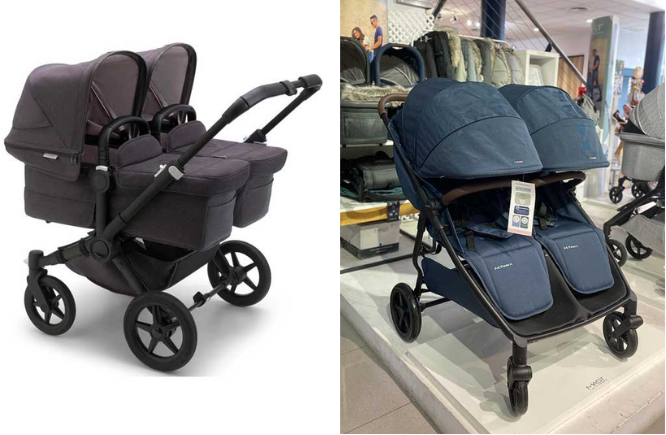 Carritos de bebé gemelares