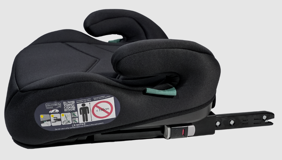 Alzador sin respaldo Mate 2 ISOFIX de Axkid Granite Melange