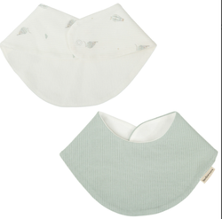 Babero bandana pack 2 Blue Sky Verde 43x21