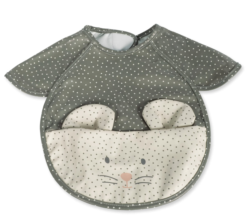 Babero bolsillo topito Poppy Walking Mum Verde Musgo