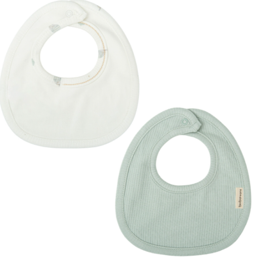 Babero pack 2 Blue Sky Verde 19x19
