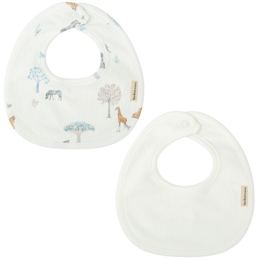 Babero pack 2 Tanzania Blanco 19x19