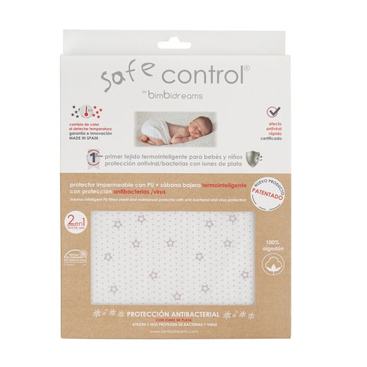 Bajera + protector impermeable con pu (105x200) Bimbidreams Dormir