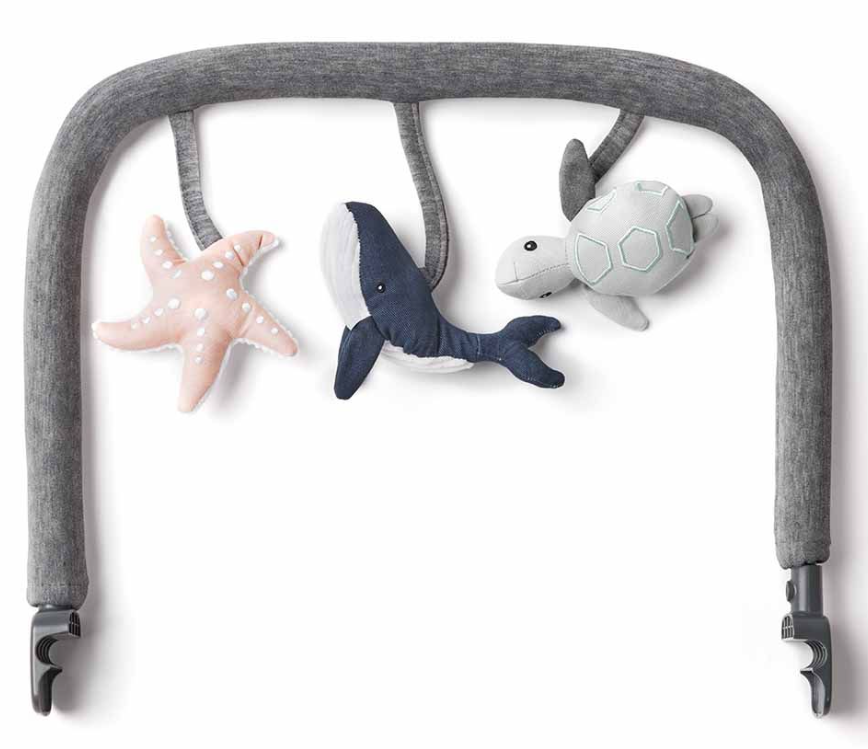 Barra juguetes Hamaca Ergobaby 3 en 1 Evolve Crema