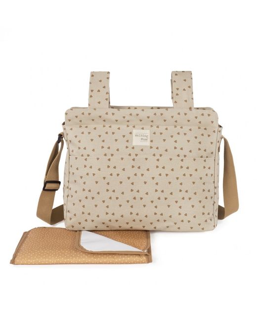 Bolsa canastilla corazones Poppy Walking Mum