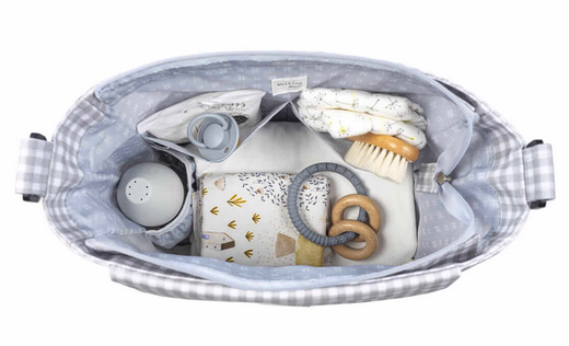 Bolsa canastilla I Love Vichy Walking Mum