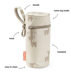 Bolsa térmica portabotellas infantil Done By Deer