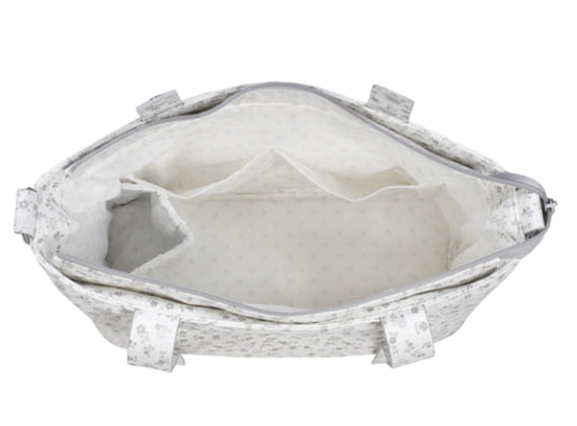 Bolso crossbody Little Bloom Flor Gris de Pasito a Pasito