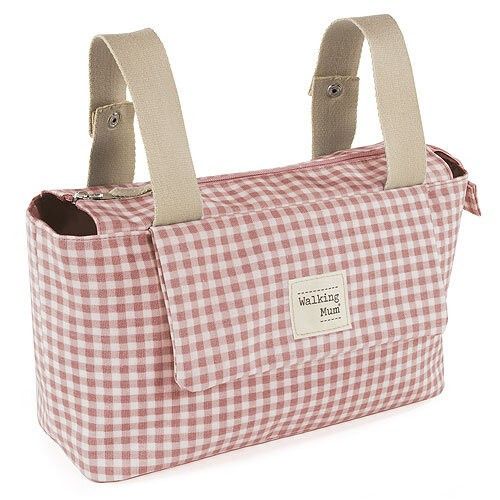 Bolso organizador I love Vichy Walking Mum Gris