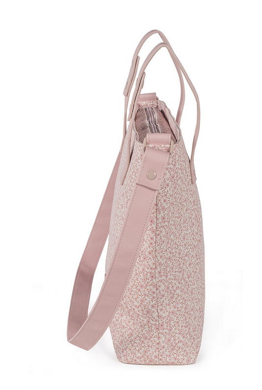 Borsa Per Pannolini Pasito A Pasito – Modello Flower Mellow, In PVC, Con Zip, Pratica E Capiente - 4