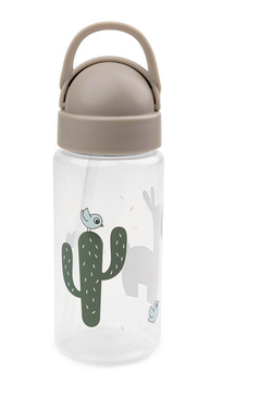 Botella con pajita Lalee y Croco Done by Deer