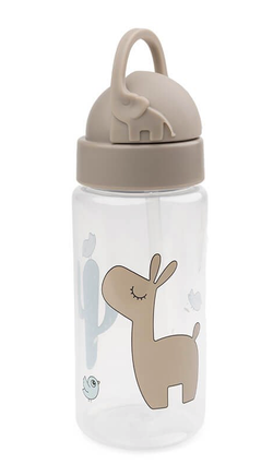 Botella con pajita Lalee y Croco Done by Deer