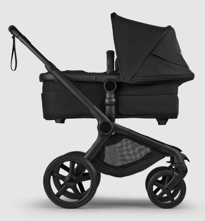 Bugaboo Fox 5 Renew Negro Clásico Blanco Niebla