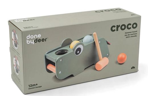 Caja de golpeo y martillo Croco Done By Deer