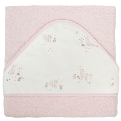 Capa de baño bebé Deer Rosa 100X100 Chic