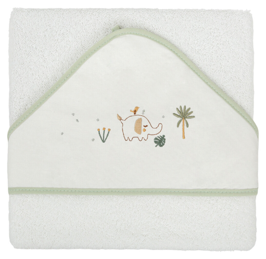 Capa de baño bebé Palm Verde 100X100 Chic