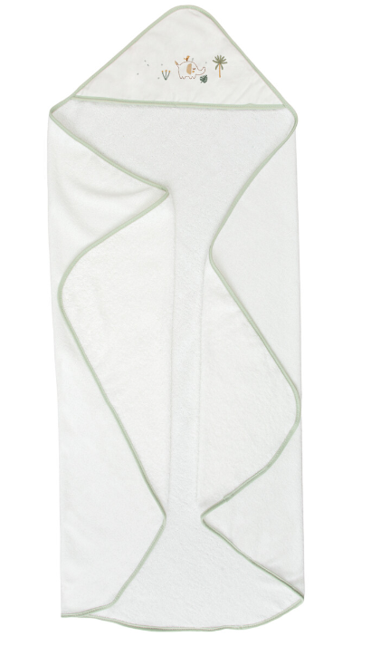 Capa de baño bebé Palm Verde 100X100 Chic