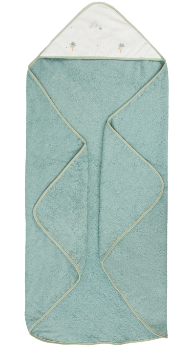 Capa de baño bebé Palm Verde 100X100 Chic