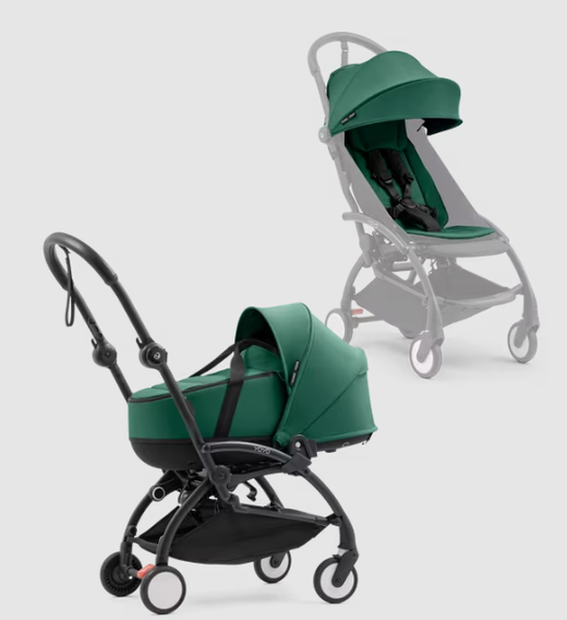 Carrito Dúo YOYO 5 con capazo rígido STOKKE