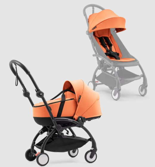 Carrito Dúo YOYO 5 con capazo rígido STOKKE