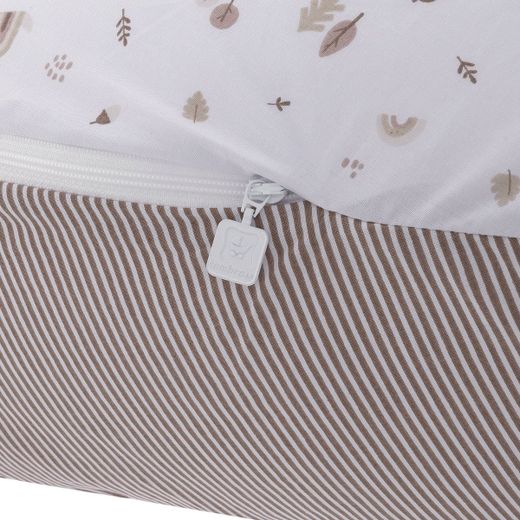 Cojin De Lactancia Luna 80X185X16 Cm Greeny Beige