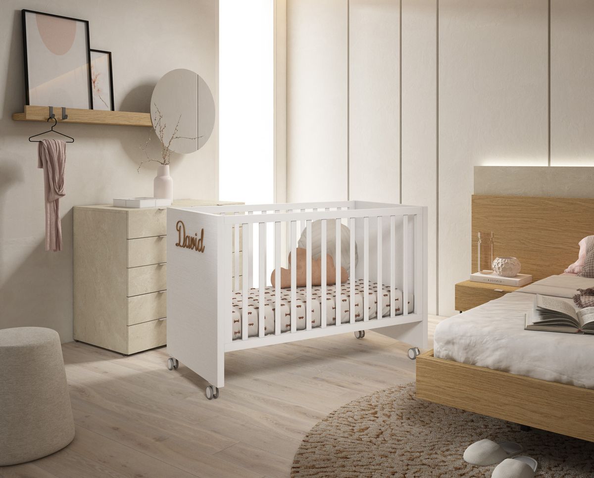 Cuna colecho de 120 x 60 Ros — TodoneneS