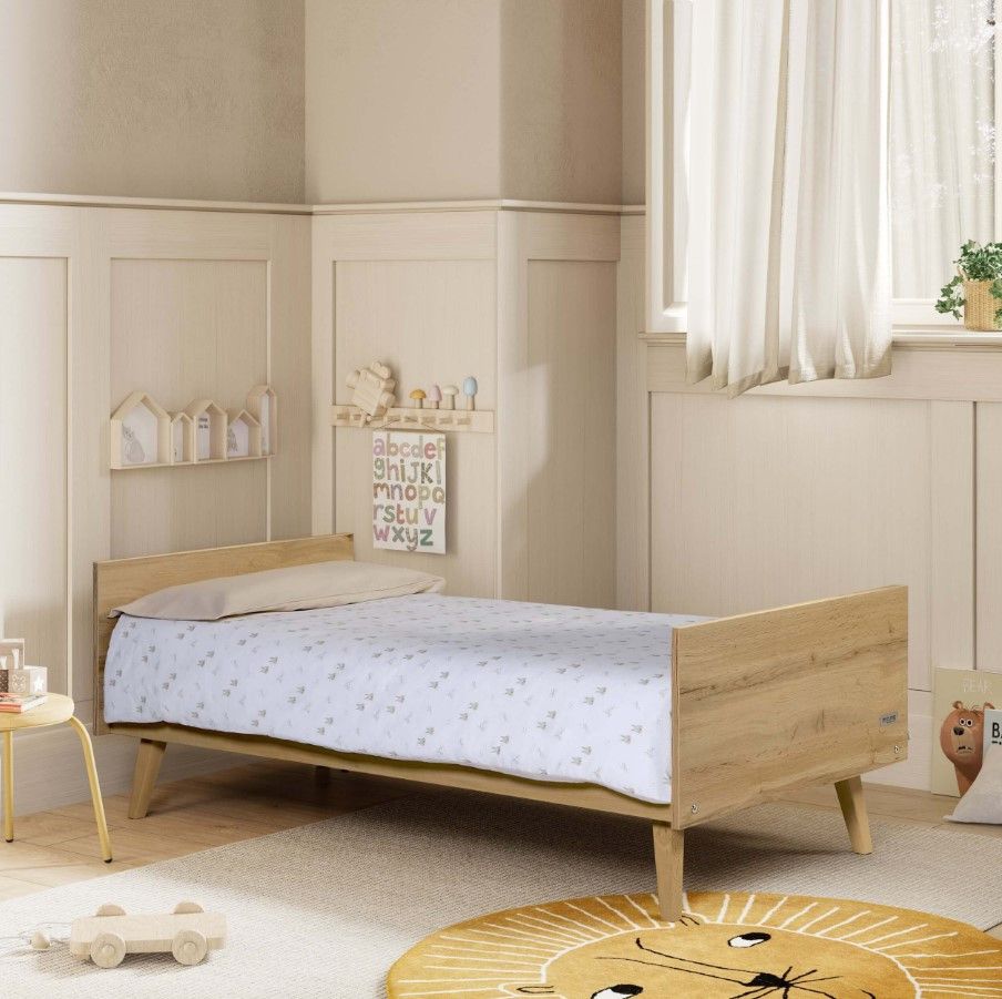 Cuna Micuna camita Big Martha 140×70 Acacia