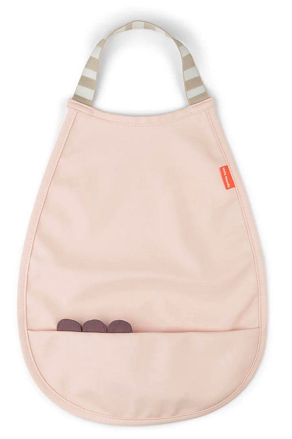 Delantal infantil con bolsillo Done by Deer Rosa