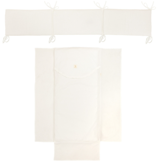 Edredón con Protector cuna Cloud Blanco Cuna (60x120)