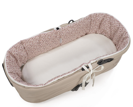 Funda cubre capazo varillas + sábana Cherry Pasito a Pasito
