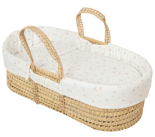 Funda interior capazo Monet Rosa coche/capazo 40x80