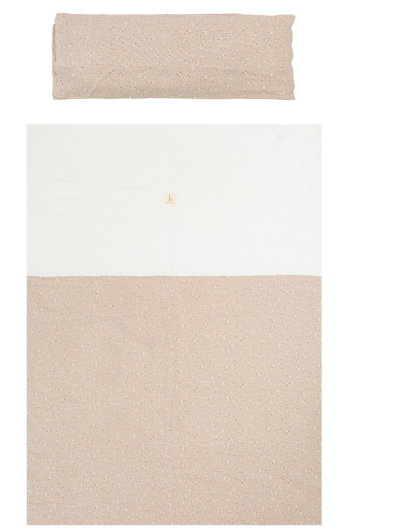 Funda nordica cuna + Funda almohada Anaïs Lino 110X155