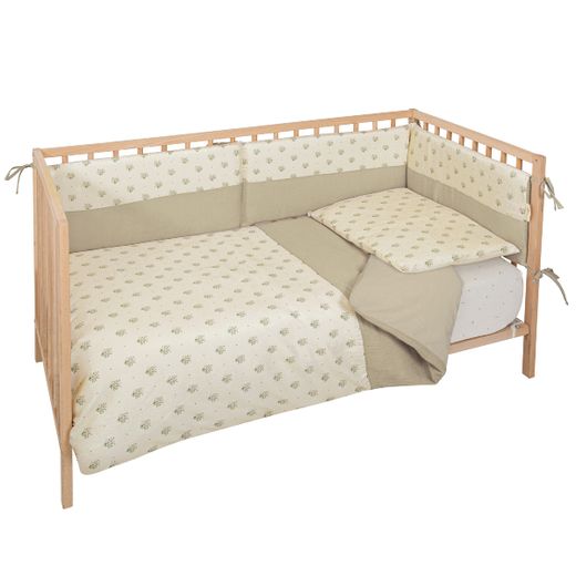 Funda nórdica cuna + Relleno + Protector + Funda almohada Cornelia