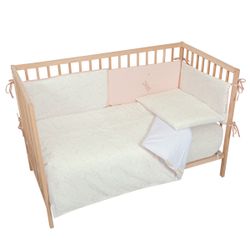 Funda nórdica cuna + Relleno + Protector + Funda almohada Dafne