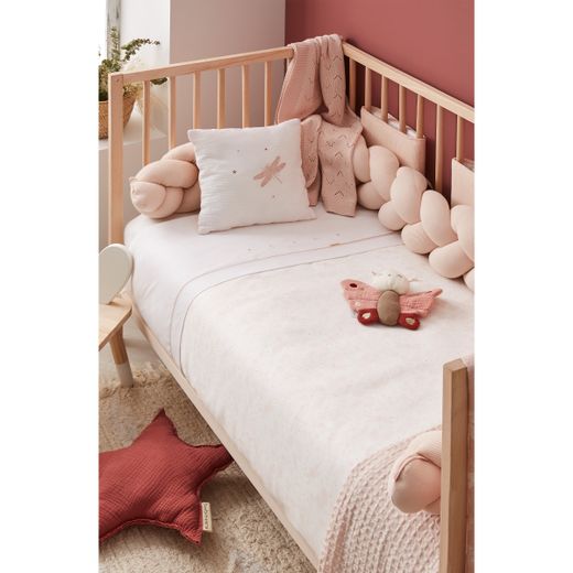 Funda nórdica cuna + Relleno + Protector + Funda almohada Dafne