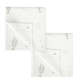 Gasas Bambú pack 2 Blue Sky Verde 60x60