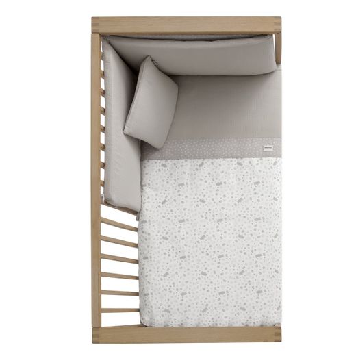 Jgo 2 Pcs.F.Nordica Cuna 60 Abete Beige 100X140X3 Cm