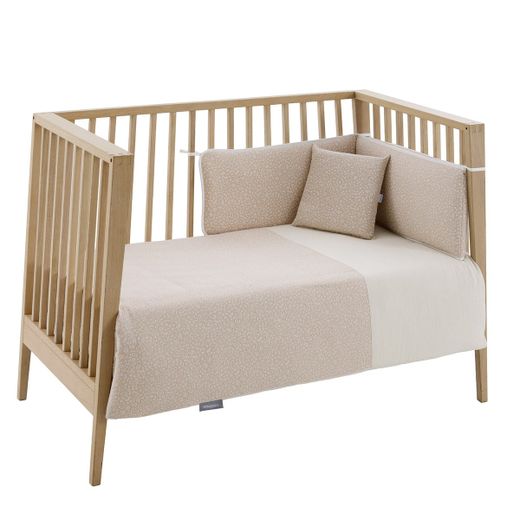 Jgo 2 Pcs.F.Nordica Cuna 60 Rustic Rosa 100X140X3 Cm