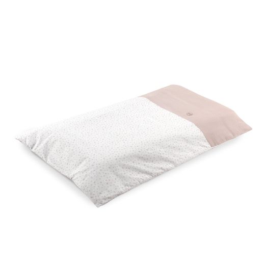 Jgo 2 Pcs.F.Nordica Cuna 70 Plumeti Rosa 110X170X3 Cm