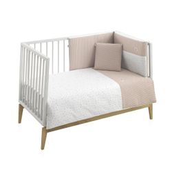 Jgo 2 Pcs.F.Nordica Cuna 70 Rabbit Beige 110X170X3 Cm