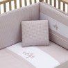 Juego 2 piezas colcha invierno/verano cuna 60x120x3 cm windsord Cambrass