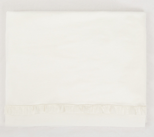 Juego sábanas punto jersey 3 piezas Cloud Blanco Coche (40x80)