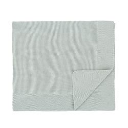 Manta para carro tricot algodón 100% Basics 75x90 ME Menta