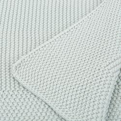 Manta para carro tricot algodón 100% Basics 75x90 ME Menta
