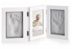 Marco de fotos dos huellas bebé Jané