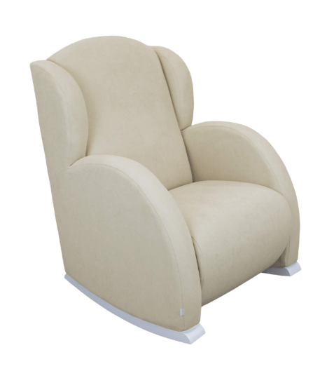 Mecedora Micuna Flor Beige / Blanco