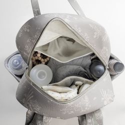 Mochila de maternidad Toile de Jouy de Pasito a Pasito