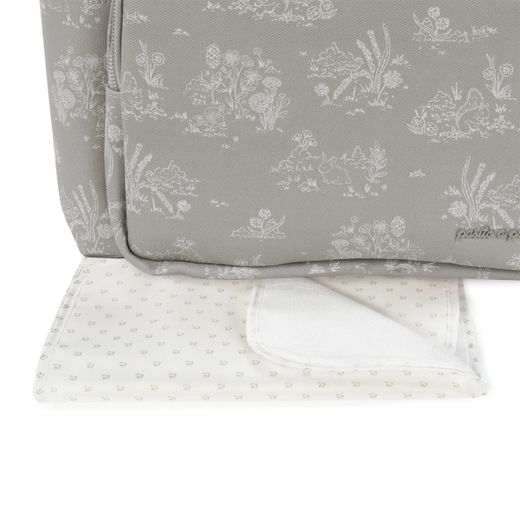 Mochila de maternidad Toile de Jouy de Pasito a Pasito