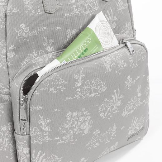 Mochila de maternidad Toile de Jouy de Pasito a Pasito
