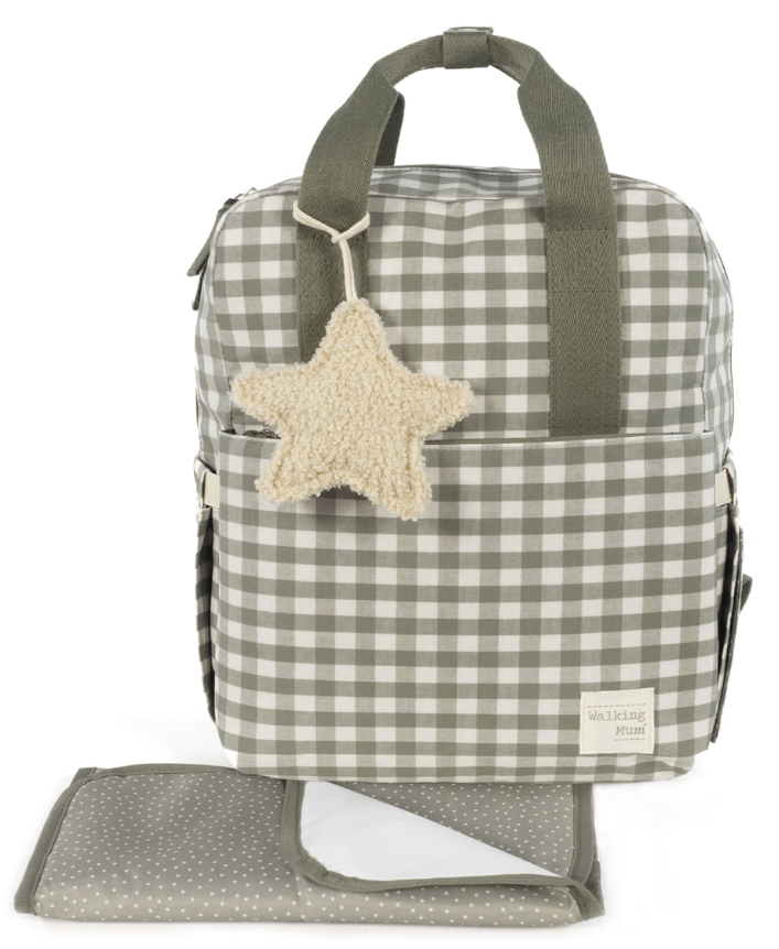 Mochila maternal Caetana Walking Mum Sand